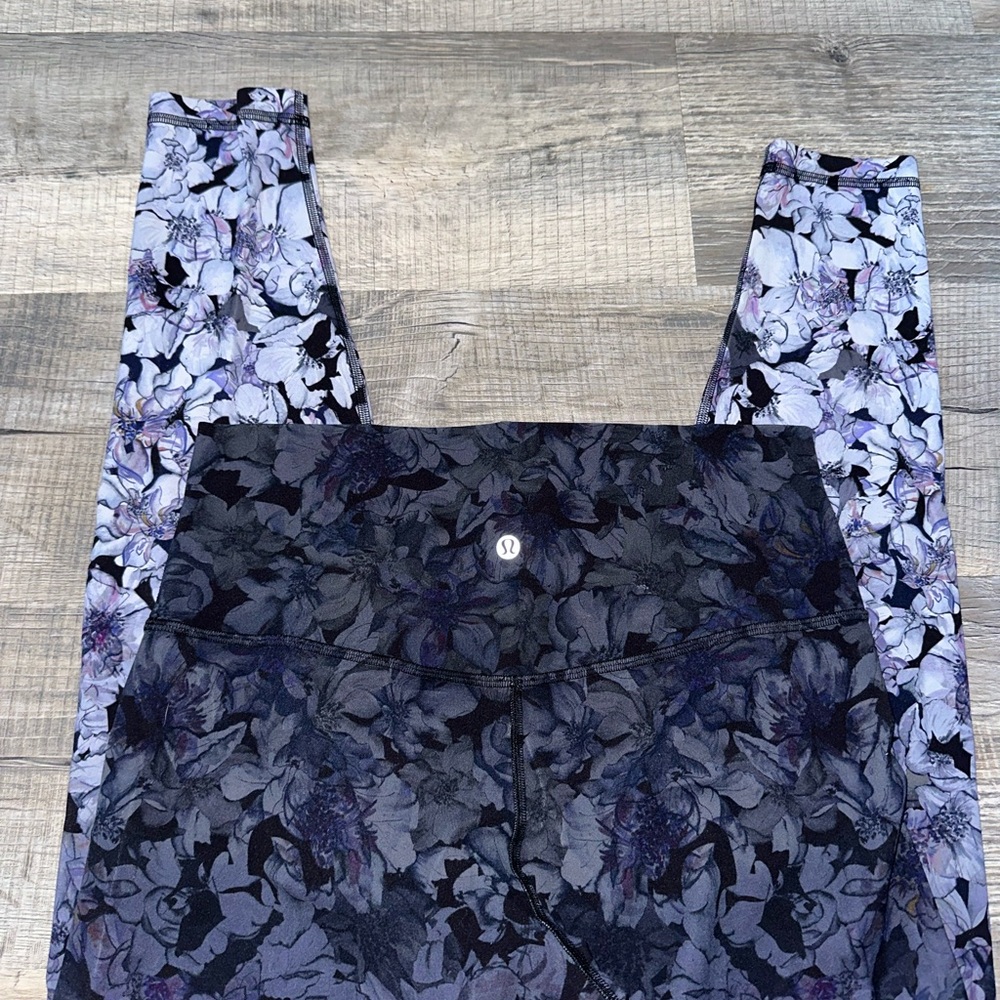 Lululemon align pant 28” nightfall blossom